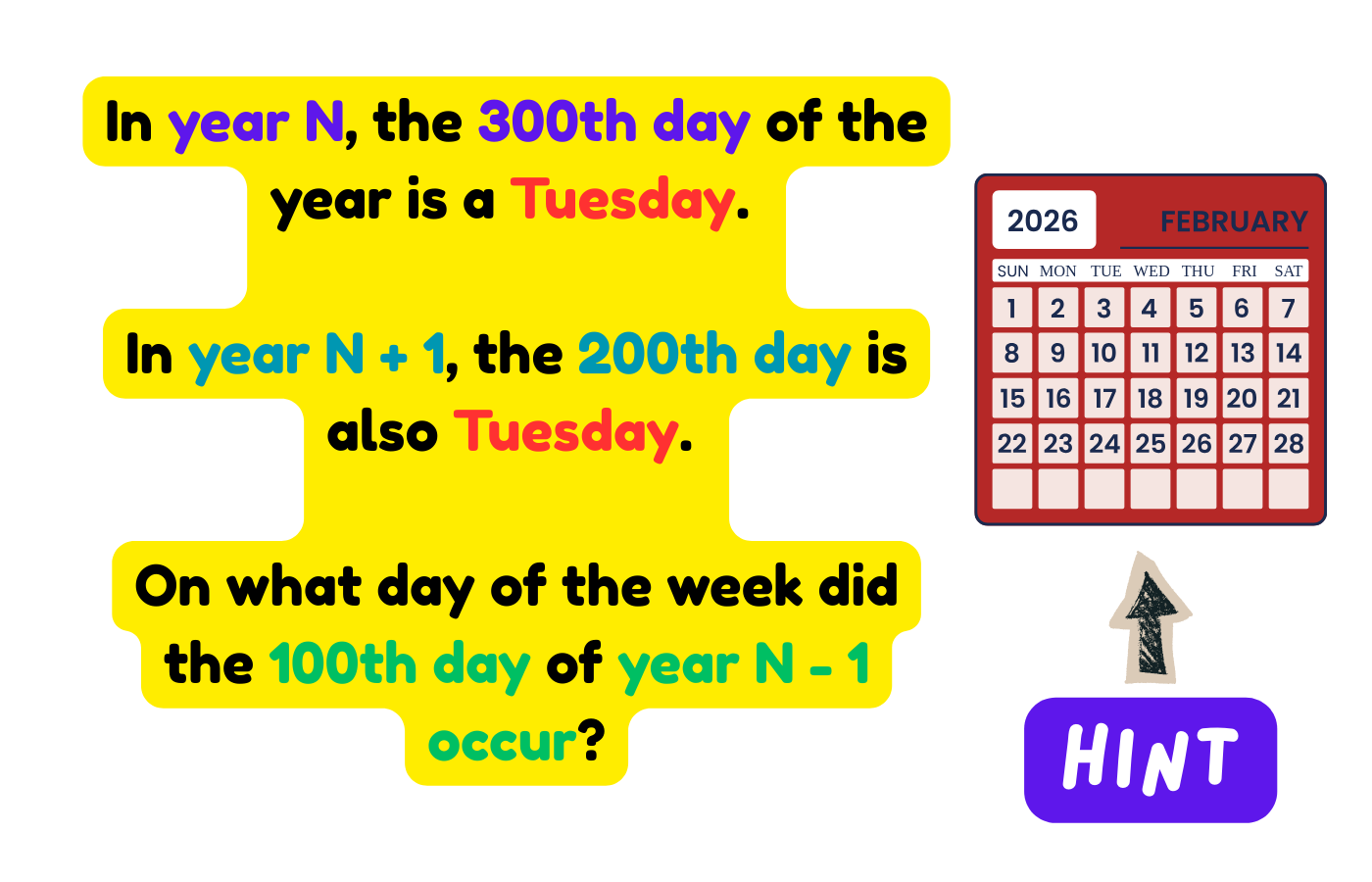 What Day Of The Week Is It?