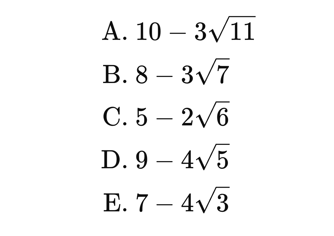 Which One Is The Smallest?