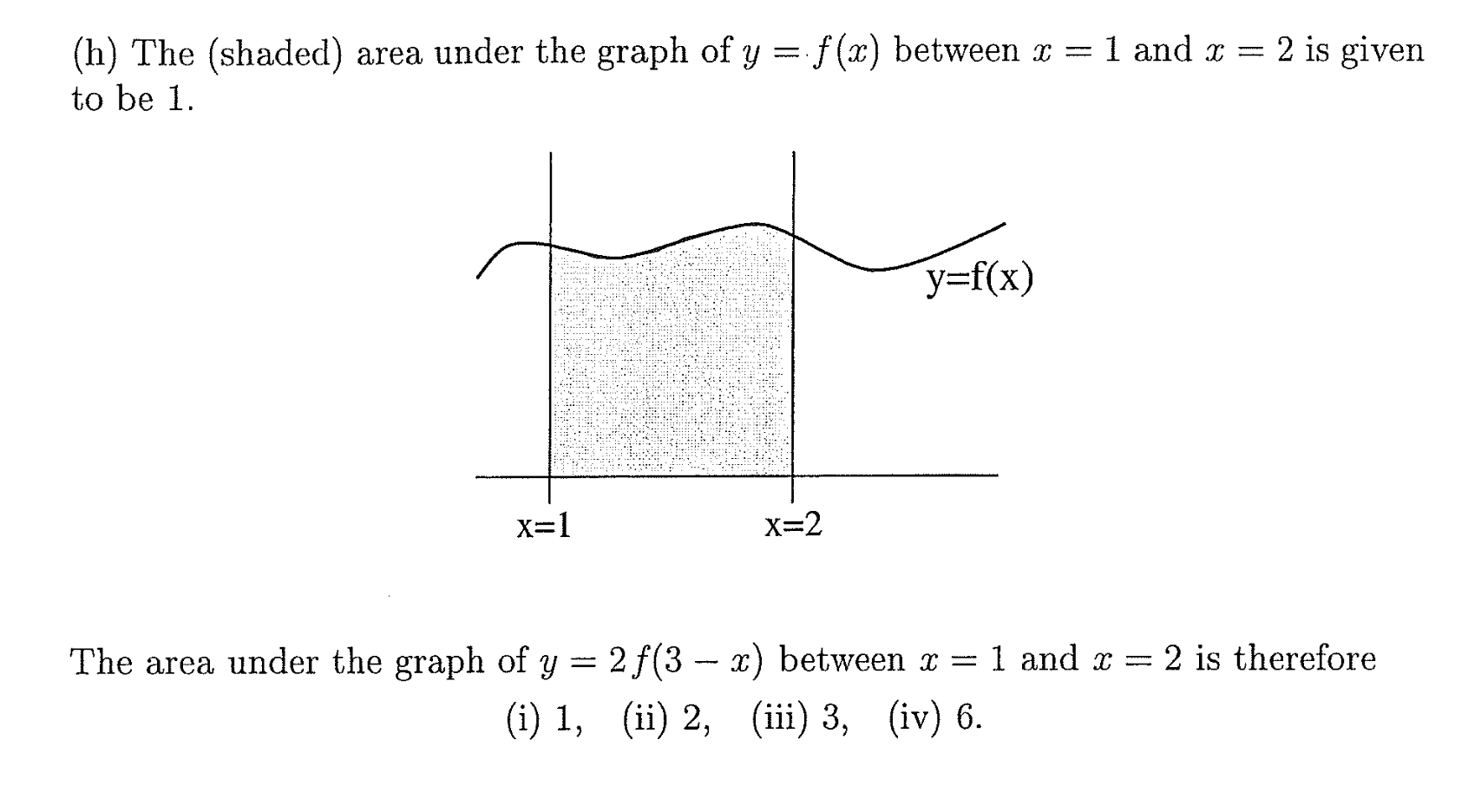 An Oxford MAT Question from 1997