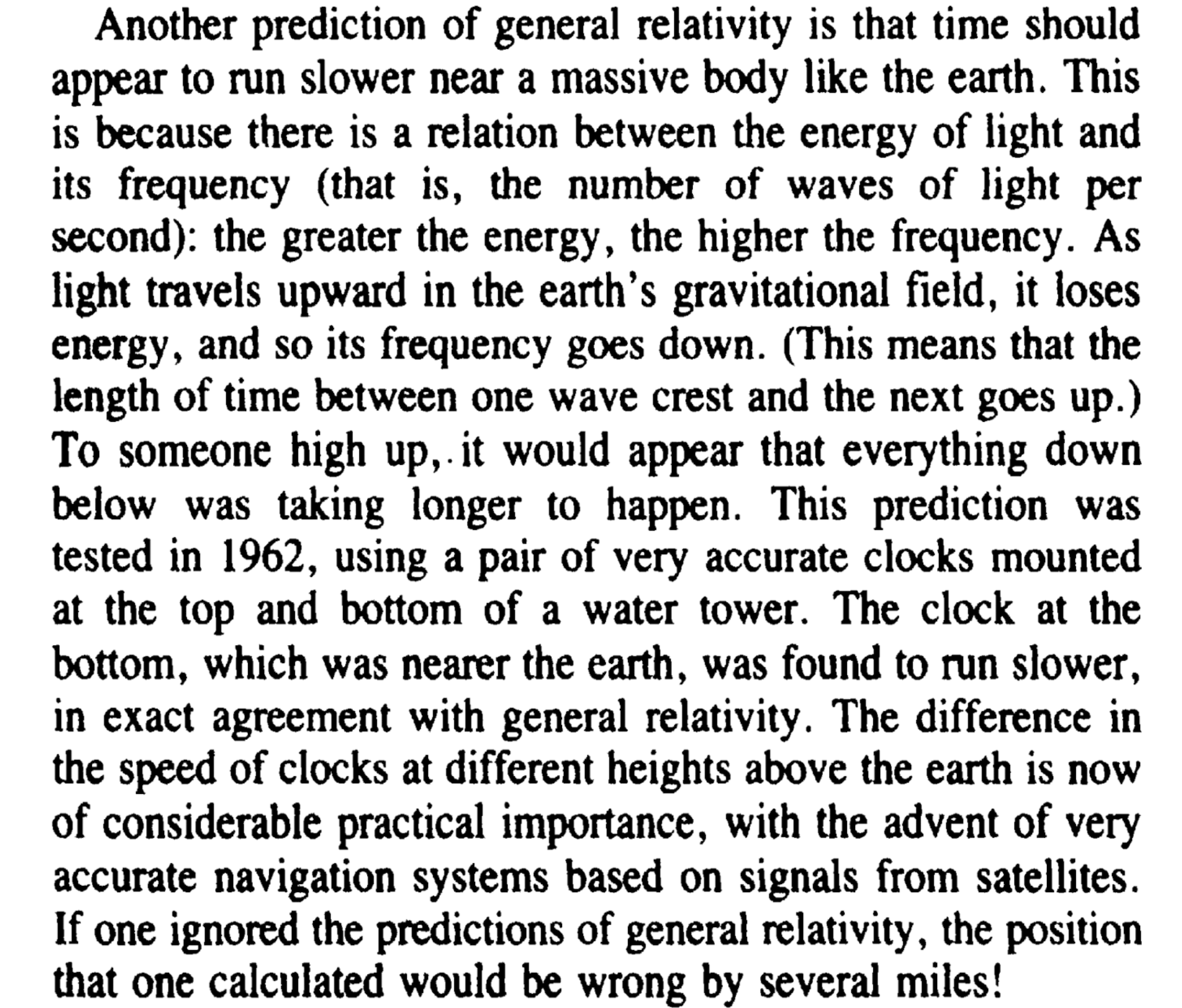 Making Sense of Gravitational Time Dilation & Special Relativistic Time Dilation – An Excerpt from A Brief History of Time