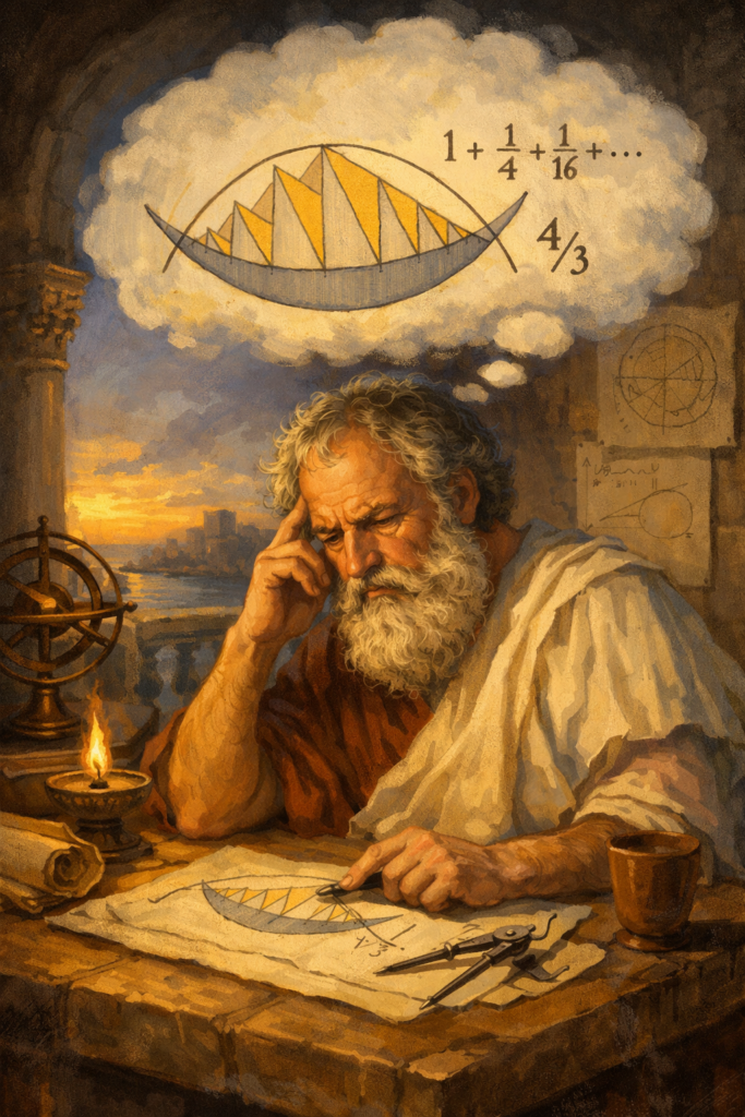 Here's How Archimedes Measured a Curve Without Calculus - Math Games