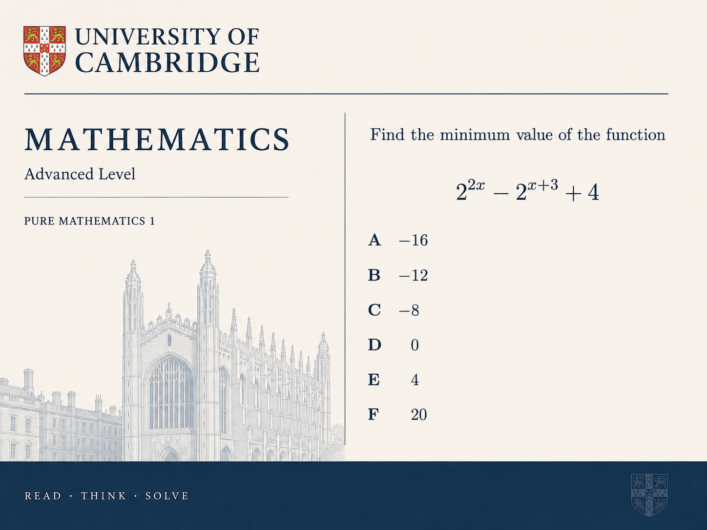 Are You Smart Enough To Get Into Cambridge University?